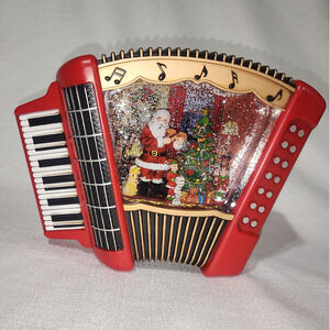 Christmas lighted musical accordions